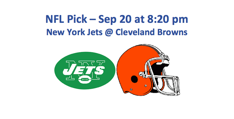 Week Three Jets Play Browns NFL Pick