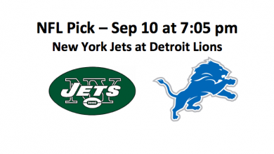 week one New York plays Detroit NFL pick