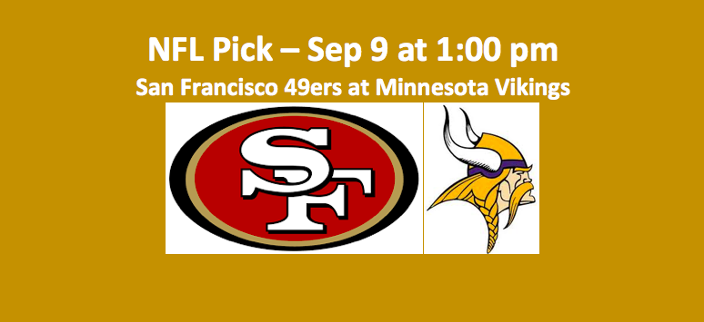 2018 San Francisco Plays Minnesota Pick