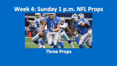 Week Four NFL props