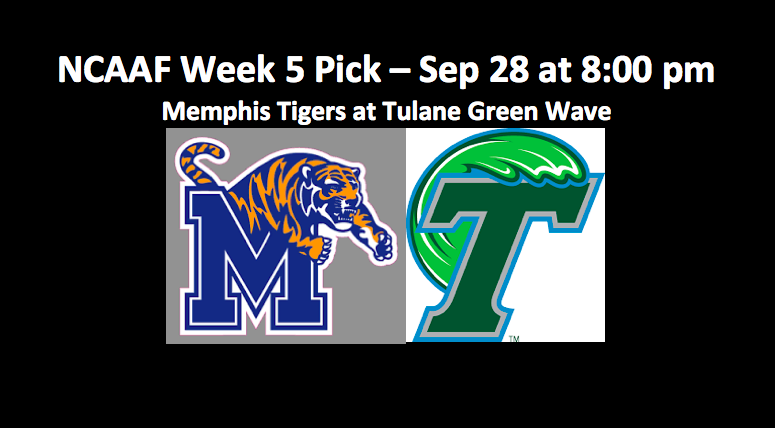 2018 Memphis Plays Tulane NCAAF Pick