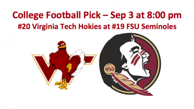 2018 College Football Virginia Tech Plays Florida State Pick