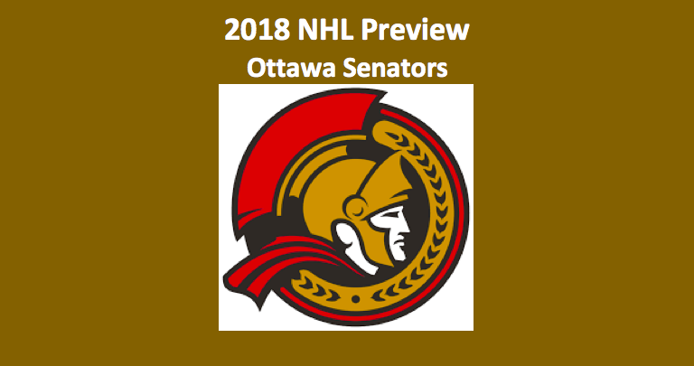 2018 Ottawa Senators Season Preview
