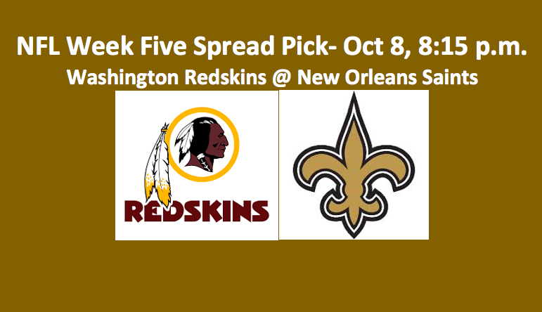 MNF Washington Plays New Orleans Pick