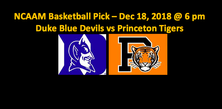 NCAAM Duke vs Princeton Preview