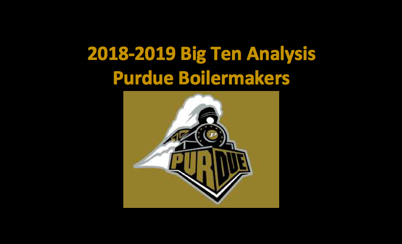 2018-19 Purdue Boilermakers Basketball Preview
