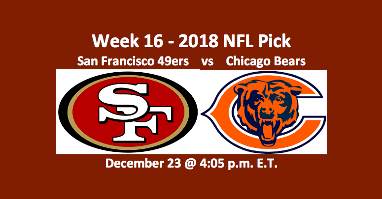 49ers vs Bears Pick