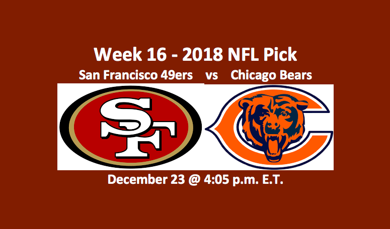 49ers vs Bears Pick