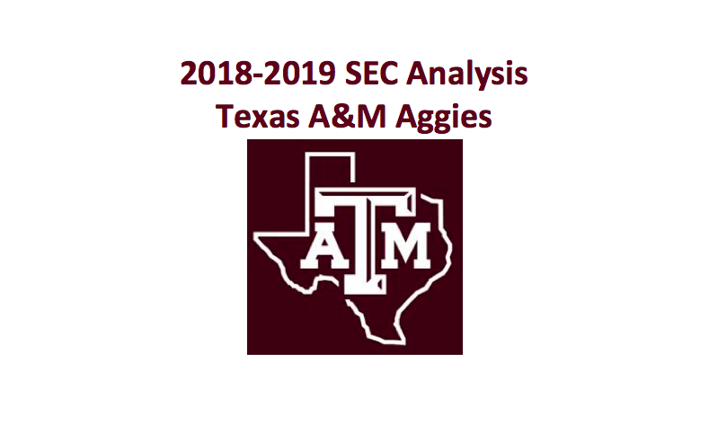 2018-19 Texas A&M Aggies Basketball Preview