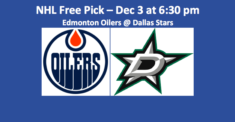 Stars play Oilers free pick