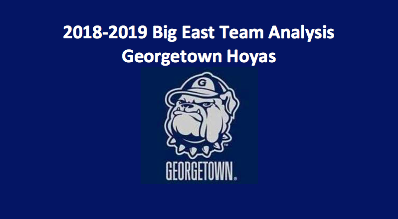 2018-19 Georgetown Hoyas Basketball Preview