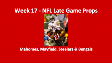 NFL Week 17 Props