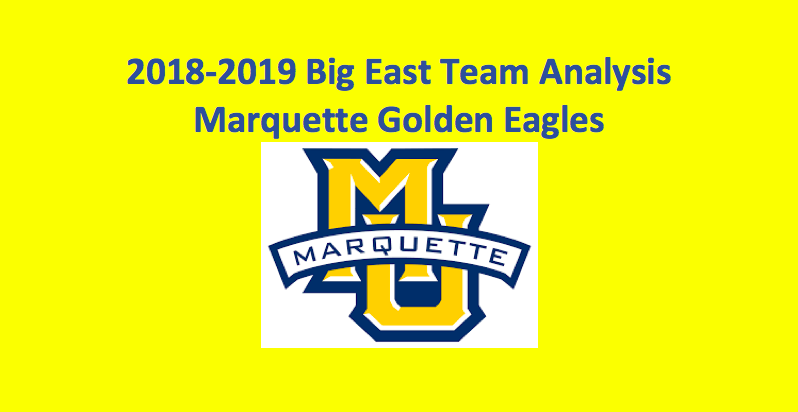 2018-19 Marquette Golden Eagles basketball preview