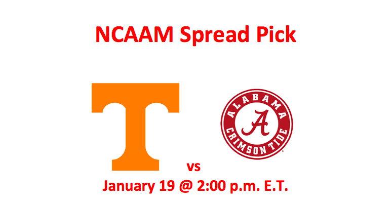 Tennessee vs Alabama Pick