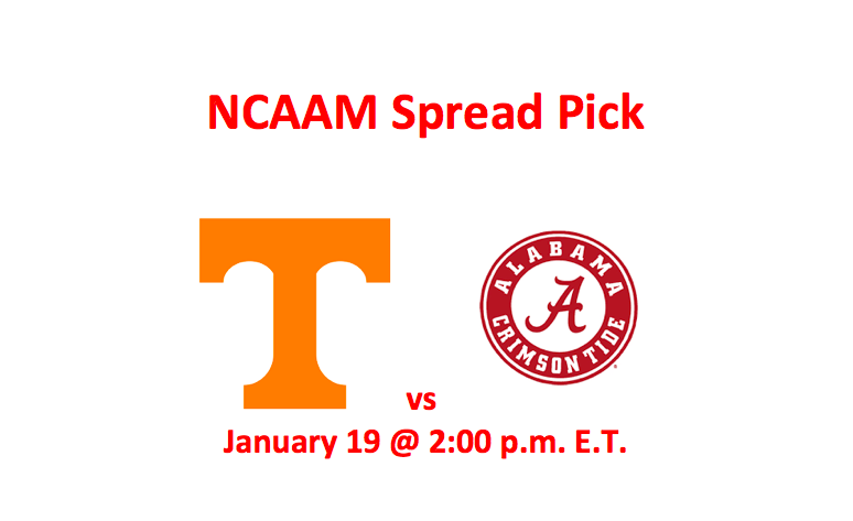 Tennessee vs Alabama Pick