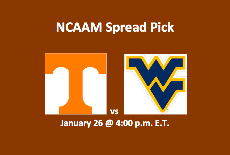 men’s college basketball Volunteers vs Mountaineers pick