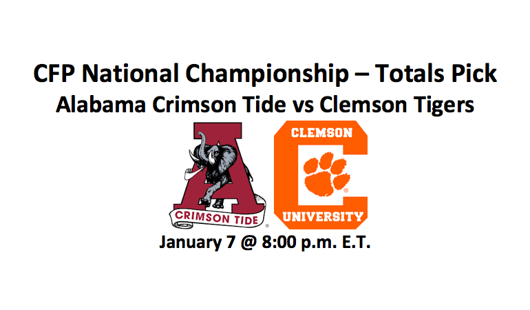 Alabama vs Clemson Totals