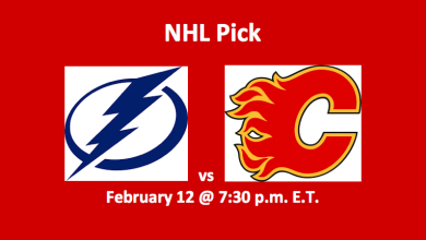 Lightning vs Flames Pick