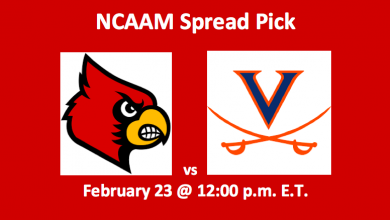 Team Logos for Louisville vs Virginia Pick