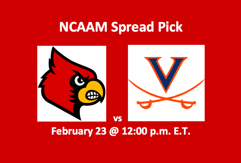 Team Logos for Louisville vs Virginia Pick