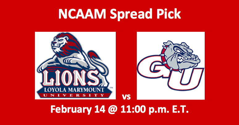 Loyola Marymount vs Gonzaga pick