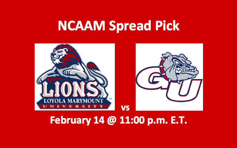 Loyola Marymount vs Gonzaga pick