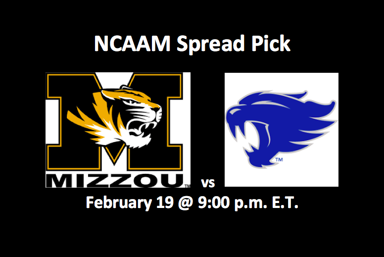 Missouri vs Kentucky Pick and logos