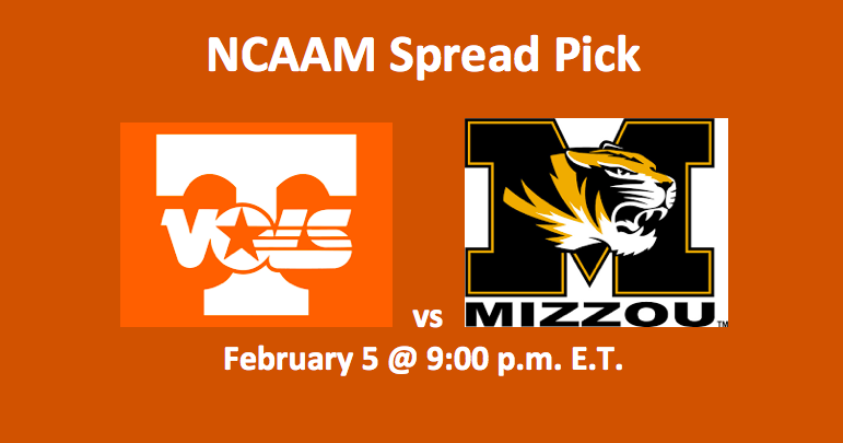 Tennessee vs Missouri Pick