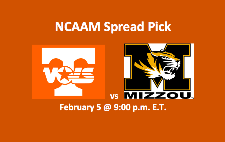 Tennessee vs Missouri Pick