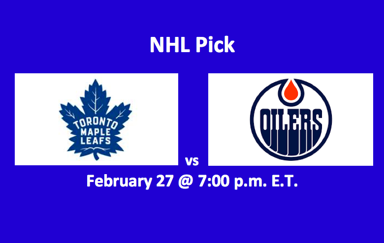 Toronto vs Edmonton Pick