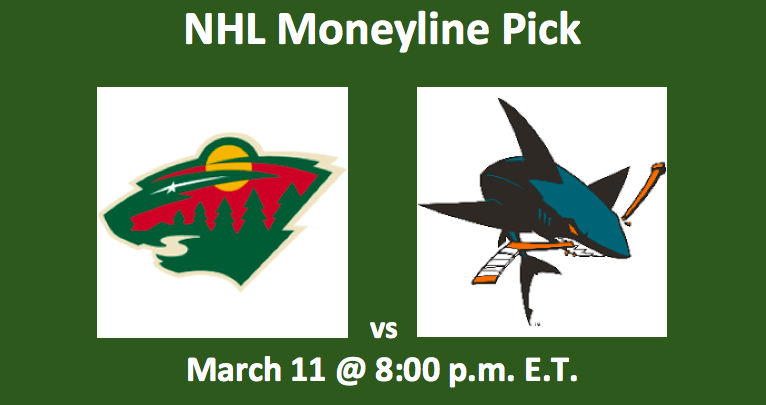 Wild vs Sharks pick