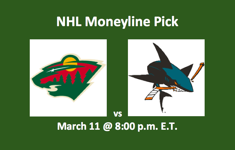 Wild vs Sharks pick