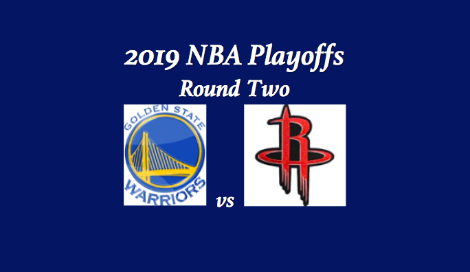 Golden State Warriors vs Houston Rockets pick with team logos