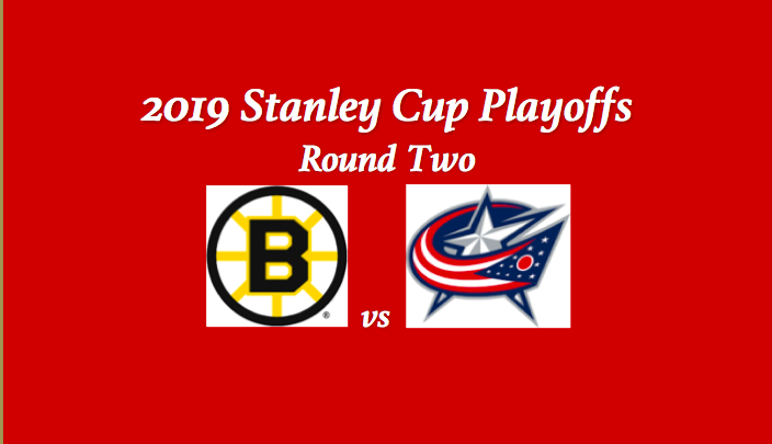 Boston Bruins vs Columbus Blue Jackets series preview - team logos