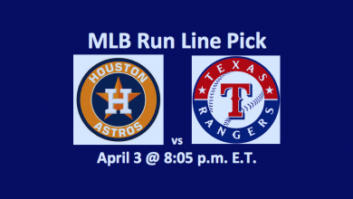 Logos Astros & Rangers - MLB Astros vs Rangers Pick
