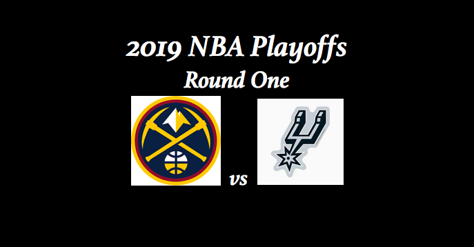 019 Denver Nuggets vs San Antonio Spurs preview with team logos