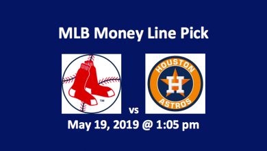 Boston Red Sox vs Houston Astros pick - Team logos and game date and time