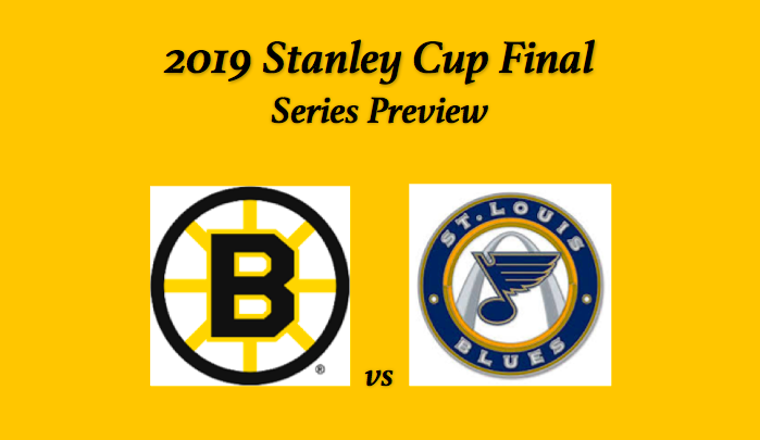 Boston Bruins vs St Louis Blues Preview - header with team logos