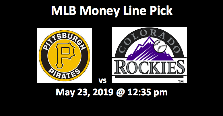 Pittsburgh Pirates vs Colorado Rockies Moneyline