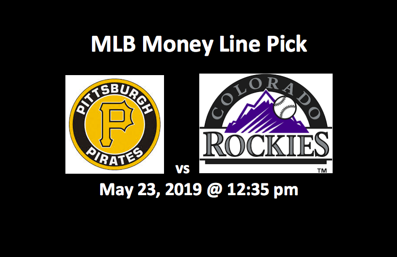 Pittsburgh Pirates vs Colorado Rockies Moneyline