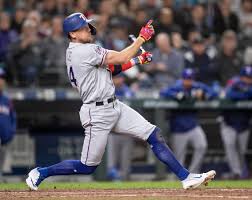 Texas Rangers vs Cleveland Indians Moneyline Pick - Hunter Pence at bat