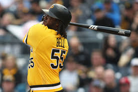 Pittsburgh Pirates vs Atlanta Braves Moneyline Pick - Josh Bell of Pirates hitting