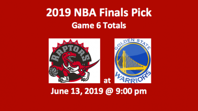 Golden State Warriors vs Toronto Raptors totals