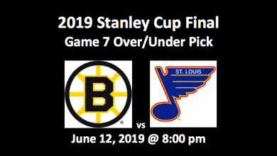 Boston Bruins vs St Louis Blues totals pick