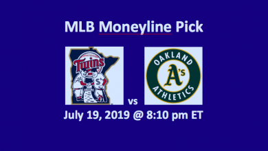 Minnesota Twins vs Oakland A’s Pick - team logos and starting date/time