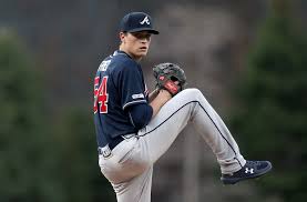 Atlanta's Mike Soroka winding up