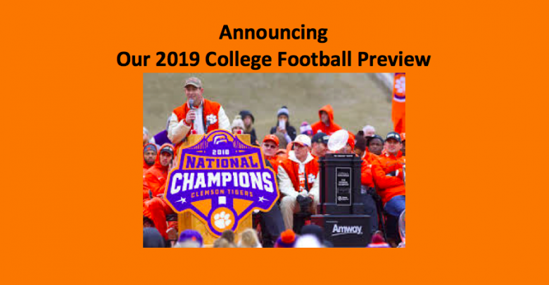 College Football Preview 2019