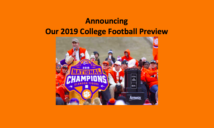 College Football Preview 2019