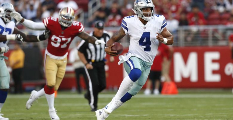 Dallas vs. San Francisco NFL preseason free pick