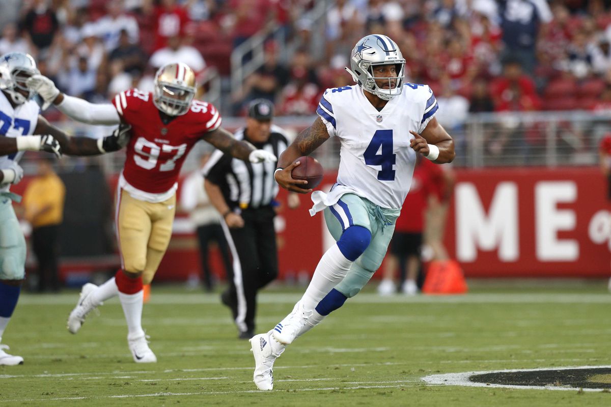 Dallas vs. San Francisco NFL preseason free pick